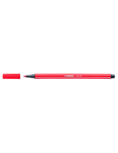 ROTULADOR PUNTA FIBRA MEDIA 1MM. PEN 68 ROJO CARMIN STABILO 68/48
