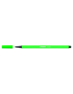ROTULADOR PUNTA FIBRA MEDIA 1MM. PEN 68 VERDE STABILO 68/36