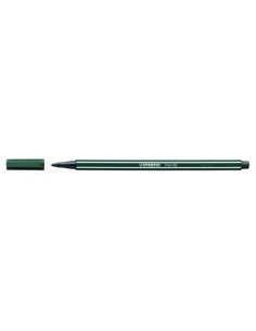 ROTULADOR PUNTA FIBRA MEDIA 1MM. PEN 68 VERDE TIERRA STABILO 68/63