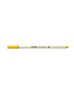 ROTULADOR PUNTA FIBRA PINCEL PEN 68 BRUSH AMARILLO STABILO 568/44 2
