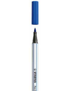ROTULADOR PUNTA FIBRA PINCEL PEN 68 BRUSH AZUL STABILO 568/32