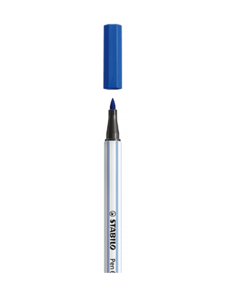 ROTULADOR PUNTA FIBRA PINCEL PEN 68 BRUSH AZUL STABILO 568/32