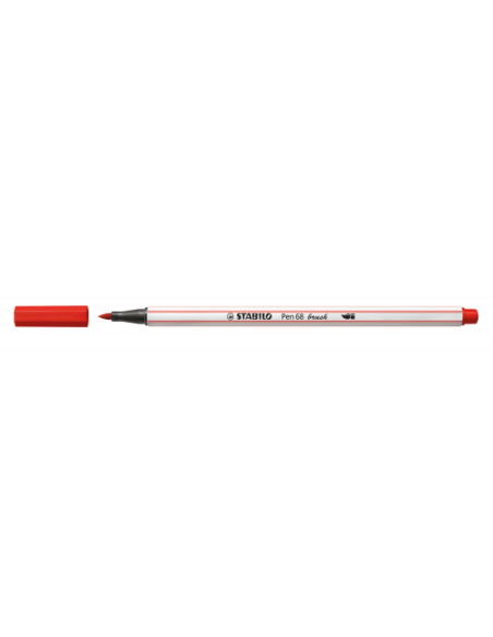 ROTULADOR PUNTA FIBRA PINCEL PEN 68 BRUSH CARMIN STABILO 568/48