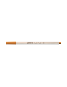 ROTULADOR PUNTA FIBRA PINCEL PEN 68 BRUSH OCRE OSCURO STABILO 568/89 2