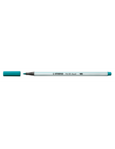 ROTULADOR PUNTA FIBRA PINCEL PEN 68 BRUSH TURQUESA STABILO 568/51