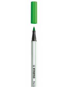 ROTULADOR PUNTA FIBRA PINCEL PEN 68 BRUSH VERDE CLARO STABILO 568/33