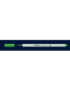 ROTULADOR PUNTA FIBRA PINCEL PEN 68 BRUSH VERDE CLARO STABILO 568/33 2