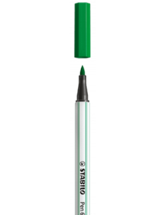 ROTULADOR PUNTA FIBRA PINCEL PEN 68 BRUSH VERDE STABILO 568/36
