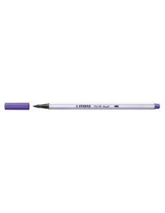 ROTULADOR PUNTA FIBRA PINCEL PEN 68 BRUSH VIOLETA STABILO 568/55
