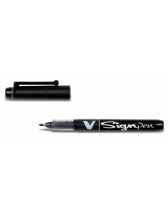 ROTULADOR VSIGNPEN PUNTA FIBRA NEGRO PILOT SW-VSP-B