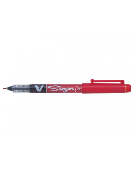 ROTULADOR VSIGNPEN PUNTA FIBRA ROJO PILOT SW-VSP-R