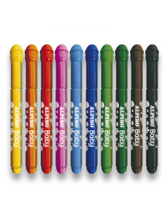 ESTUCHE 10 ROTULADORES BABY ALPINO AR002010 2