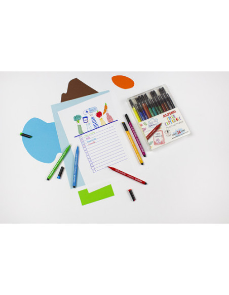ROTULADORES FINE LINER COLOR EXPERIENCE ALPINO AR001039 ESTUCHE 24