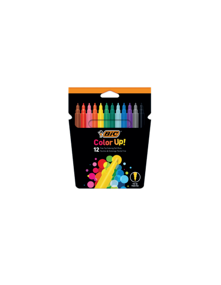 ESTUCHE 12 ROTULADORES INTENSITY UP COLORES SURTIDOS BIC 978004