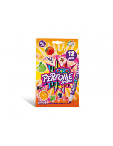 CAJA 12 ROTULADORES PERFUME CARIOCA 42672