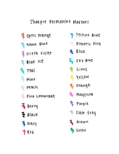 ROTULADORES SHARPIE FINE 20 UNID. SHARPIE 2061128