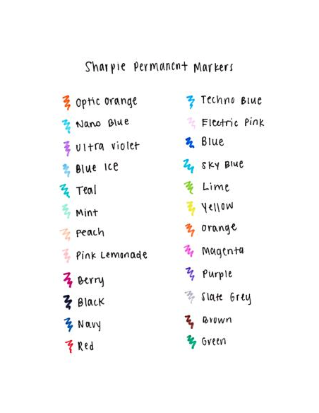 ROTULADORES SHARPIE FINE 20 UNID. SHARPIE 2061128