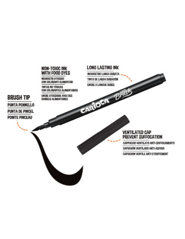 ROTULADORES SUPER BRUSH CARIOCA CARIOCA 42968...