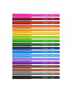 CAJA 18 ROTULADORES SUPER LAVABLES COLORES SURTIDOS ARTBERRY 33051 2