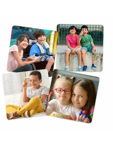 SET 4 PUZZLES INCLUSION MINILAND 5005035271