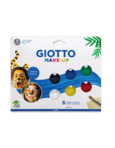SET 6 DE PINTURA FACIAL COSMÉTICA 5 ML CLASSIC COLOURS GIOTTO F476300