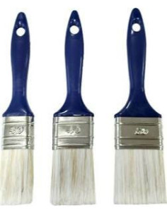 SET 6 PINCELES PLANOS ESPECIAL PINTURA ARTISTICA BISMARK 327029