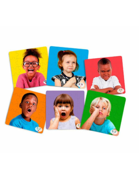 SET 6 PUZZLES EMOCIONES MINILAND 5005035270