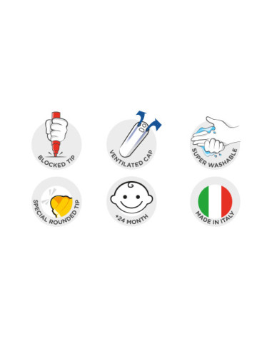 SET BABY COLORING PUZZLE ANIMALS CARIOCA 43079