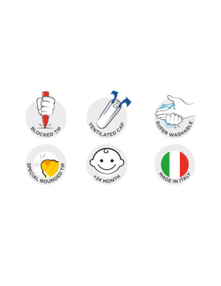 SET BABY COLORING PUZZLE ANIMALS CARIOCA 43079