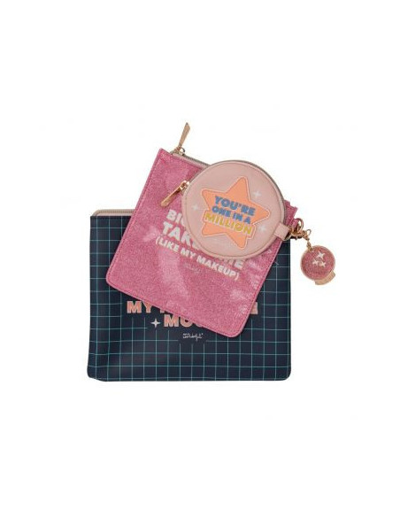 SET DE 3 NECESERES - LIFE HAPPENS. SHOPPING HELPS. MR.WONDERFUL WOA11281EM