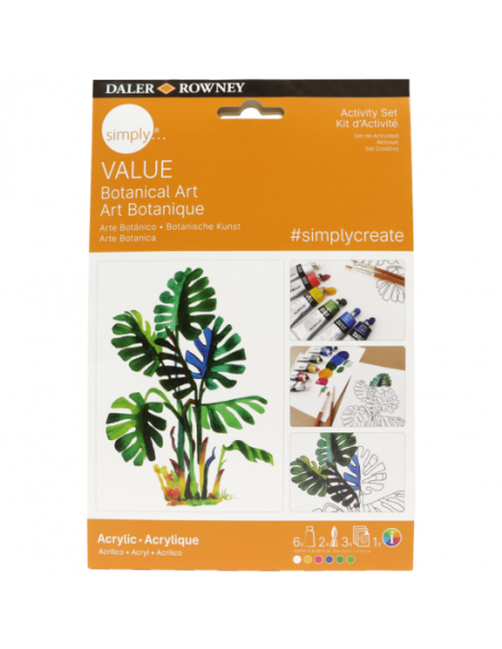 SET DE PINTURA ACRÍLICO BOTÁNICO DALER ROWNEY D126900111