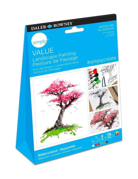 SET DE PINTURA ACUARELA PAISAJE DALER ROWNEY D134950111