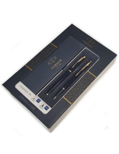 SET DUO PLUMA + BOLÍGRAFO IM LACA NEGRO GT PARKER 2093216