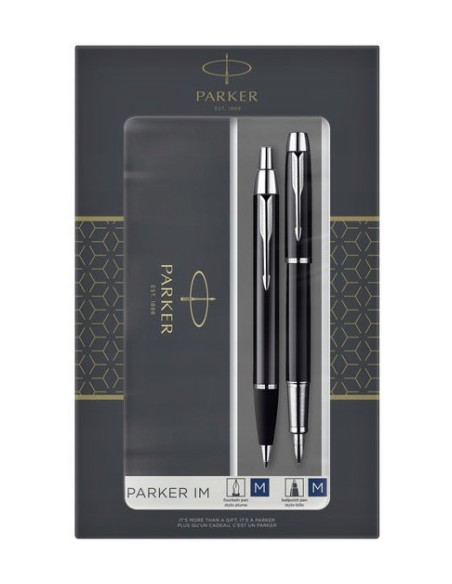 SET DUO PLUMA + BOLÍGRAFO IM. ESSENTIAL CT PARKER 2093215