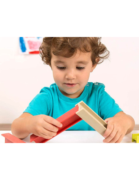 SET ECO BEAMS BUILDING SET MINILAND 32250