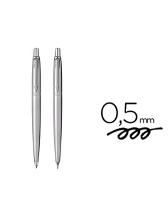 SET JOTTER. DUO BOLÍGRAFO + PORTAMINAS ACERO CT PARKER 2093256