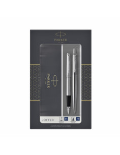 SET JOTTER. DUO PLUMA + BOLÍGRAFO ACERO CT PARKER 2093258