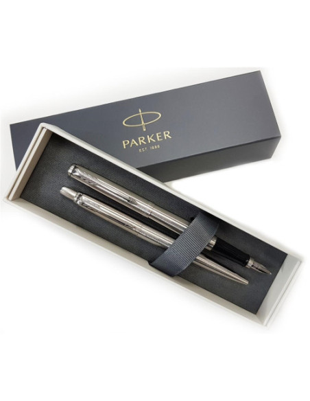 SET JOTTER. DUO PLUMA + BOLÍGRAFO ACERO CT PARKER 2093258