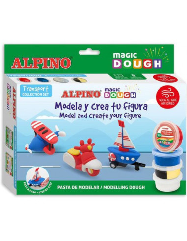 SET MAGIC DOUGH TRANSPORT ALPINO DP000530