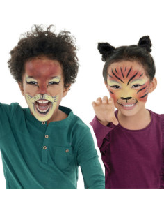 SET MAQUILLAJE MASK UP ANIMALS 3 PIEZAS FACE PAINT STICK CARIOCA 43048 2