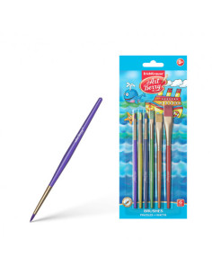 SET PINCELES SINTÉTICOS PARA DIBUJAR Y DECORAR