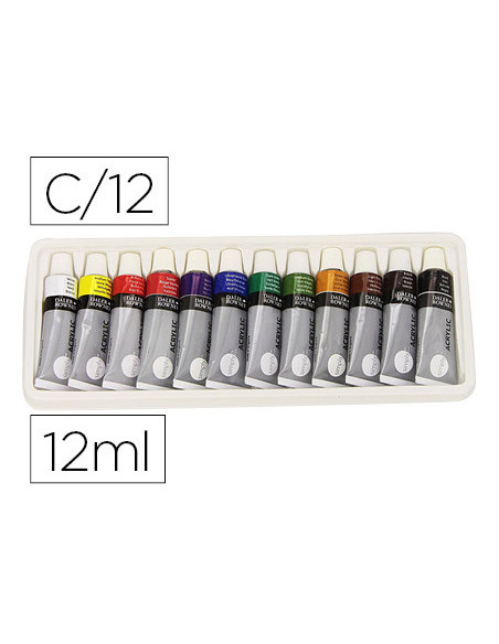 SET PINTURA ACRÍLICA 12X 12ML SIMPLY DALER ROWNEY D126500012