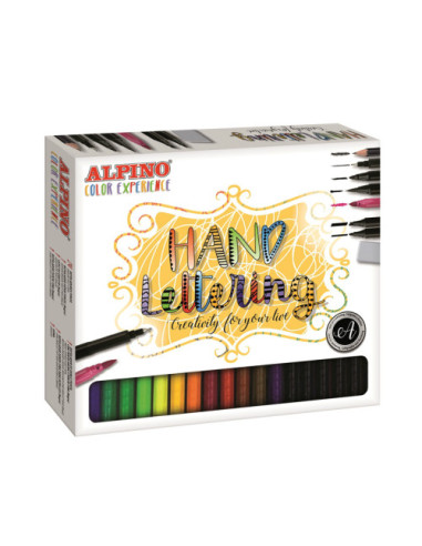 SET ROTULADORES HAND LETTERING COLOR EXPERIENCE ALPINO AR000701