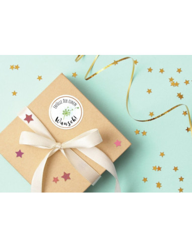 SOBRE CON 2 HOJAS 76X120MM Y 30 PEGATINAS FONDO...