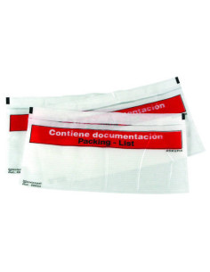 CAJA DE 1.000 SOBRES PACKING LIST 1/3A4-225X115 MM TEXTO IMPRESO S2783 F