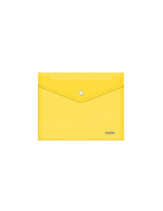 SOBRES POLIPROPILENO BROCHE AMARILLO A5 APAISADO 225X170 DOHE 91487