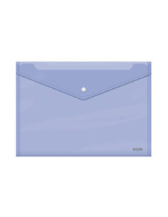 SOBRES POLIPROPILENO BROCHE MORADO FOLIO APAISADO 335X235 DOHE 91481