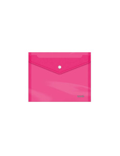 SOBRES POLIPROPILENO BROCHE ROSA A5 APAISADO 225X170 DOHE 91484