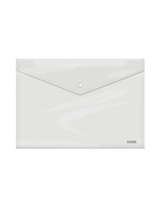 SOBRES POLIPROPILENO BROCHE TRANSPARENTE FOLIO APAISADO 335X235 DOHE 91482
