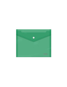 SOBRES POLIPROPILENO BROCHE VERDE A5 APAISADO 225X170 DOHE 91486